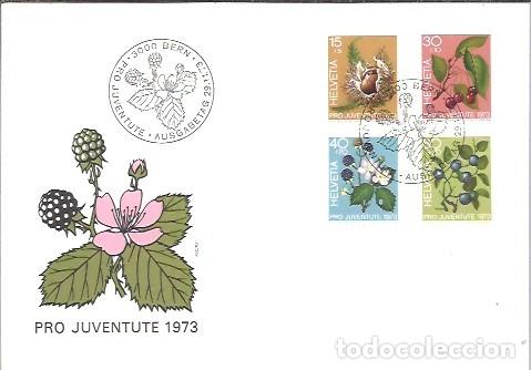 Sellos: FDC SUIZA 1973 - Foto 1