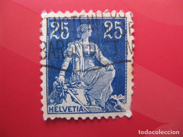 Sellos: +suiza, 1907, Yvert 120 - Foto 1