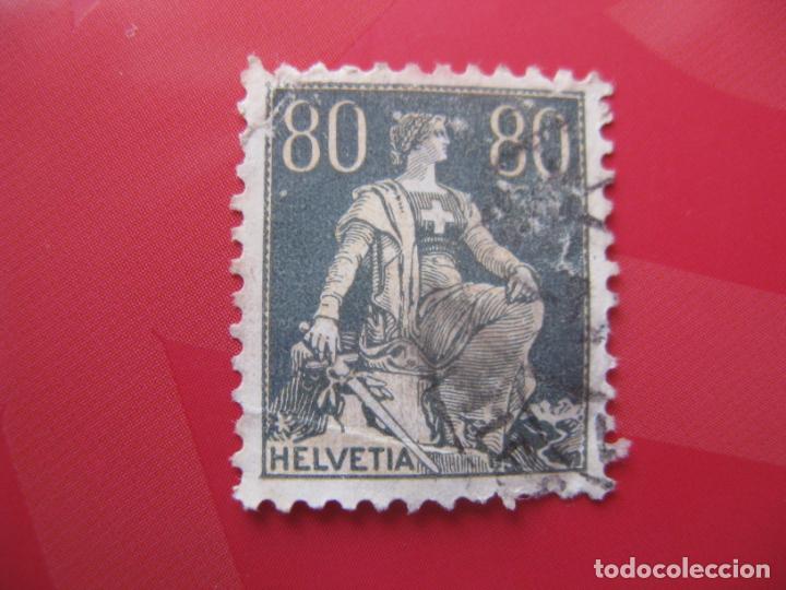 Sellos: +suiza, 1917, Yvert 166 - Foto 1