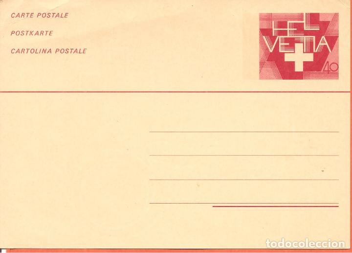 Sellos: ENTERO POSTAL , SUIZA, SIN USAR - Foto 1