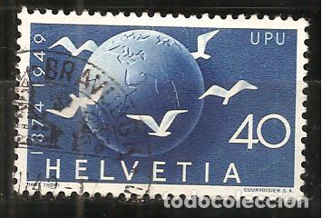 Sellos: SUIZA, YVERT 476, MATASELLADO - Foto 1