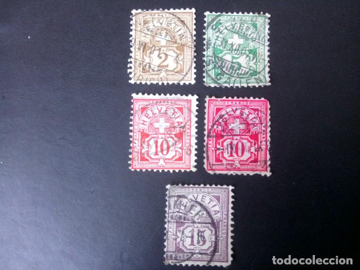 Sellos: SUIZA 1882/99, N&Uacute;MEROS - Foto 1