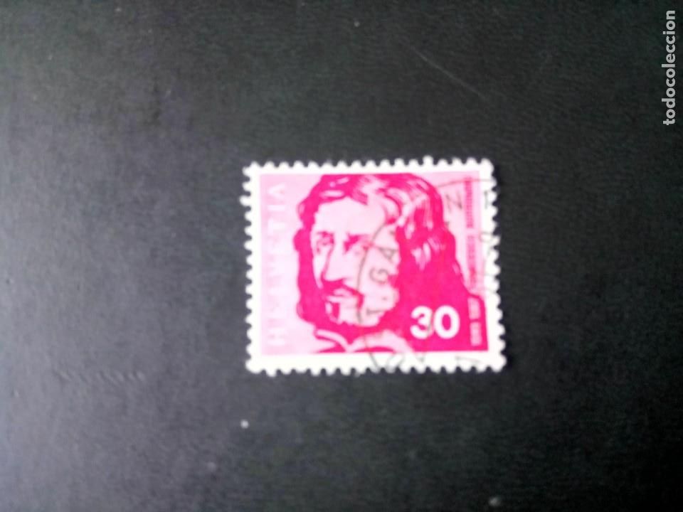 Sellos: SUIZA 1969, FRANCESCO BORROMINI - Foto 1