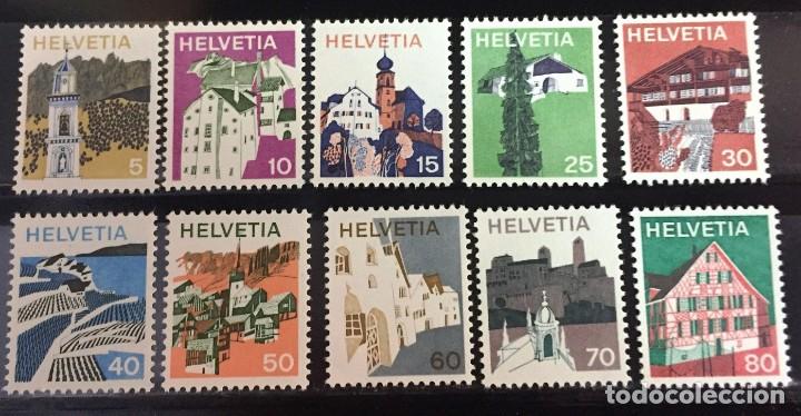 Sellos: Suiza, paisajes - Foto 1