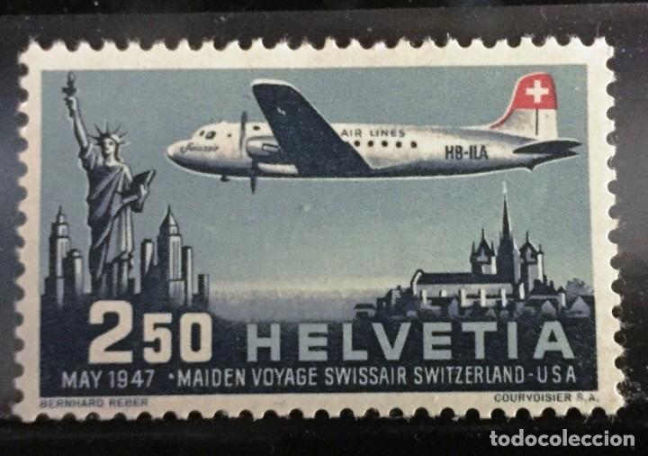 Sellos: Suiza aero, aviones - Foto 1