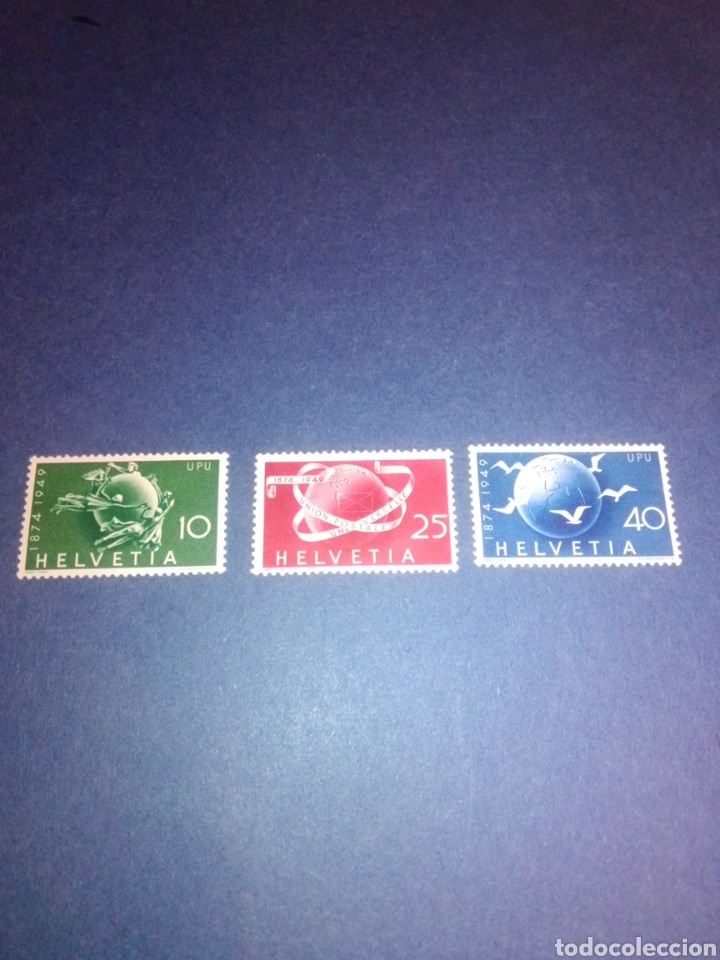 Sellos: UPU 1949 Suiza ........ - Foto 1