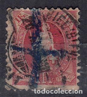 Sellos: SUIZA. YVERT 79 USADO. - Foto 1