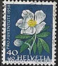 Sellos: SUIZA YVERT 620, FLORA - Foto 1