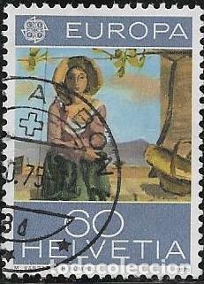 Sellos: SUIZA YVERT 982 - Foto 1