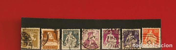 Sellos: Lote Suiza x7 - Foto 1