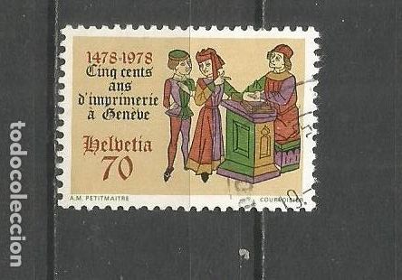 Sellos: SUIZA YVERT NUM. 1048 USADO - Foto 1