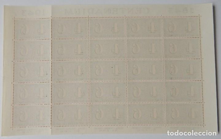 Sellos: HB de 25 sellos - Muy difícil / Centenario del sello suizo - 1843 Centenarium 1943 - Foto 4 - 292575028