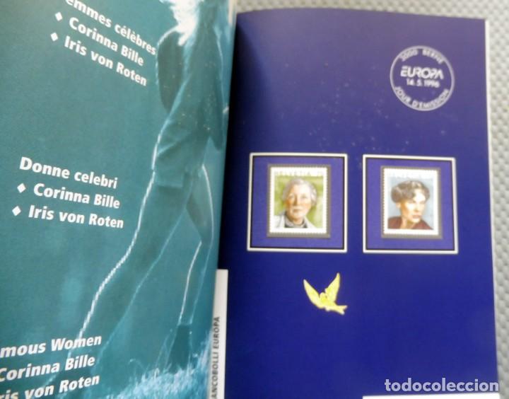 Sellos: LIBRO BOOK SELLOS SUIZA - HELVETIA - AÑO 1996 - VER FOTOS - Foto 6 - 300577693