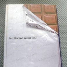Sellos: LIBRO BOOK SELLOS SUIZA - HELVETIA - AÑO 2001 - IMPECABLE. Lote 300578963