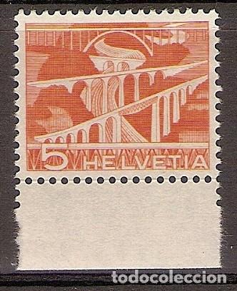 Sellos: SUIZA 1949 - YVERT 482 ** - Foto 1