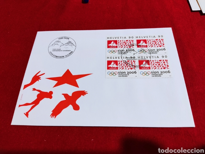 Francobolli: Sobre primer d&iacute;a SION 2006