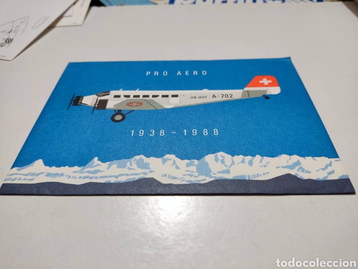 Sellos: Sobre pro aero Suiza - Foto 1