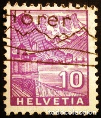 Sellos: 1934 SUIZA. Castillo de Chillon - Foto 1