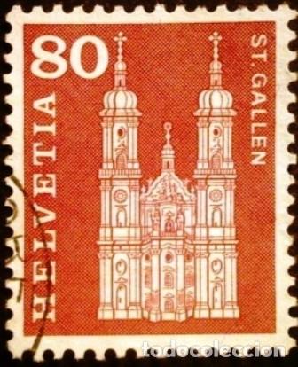 Sellos: 1960 SUIZA. Arquitectura. Edificios - Foto 5