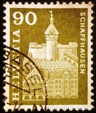 Sellos: 1960 SUIZA. Arquitectura. Edificios - Foto 6