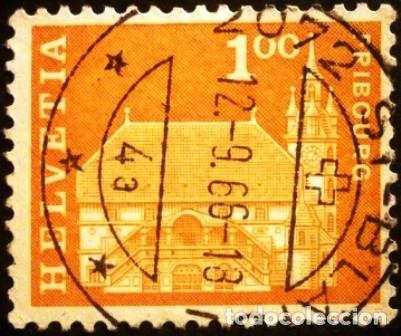 Sellos: 1960 SUIZA. Arquitectura. Edificios - Foto 7