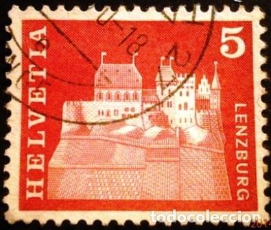 Sellos: 1968 SUIZA. Arquitectura. Edificios - Foto 1