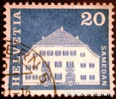 Sellos: 1968 SUIZA. Arquitectura. Edificios - Foto 3