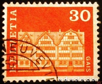 Sellos: 1968 SUIZA. Arquitectura. Edificios - Foto 4
