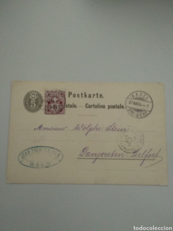 Sellos: SUIZA ENTERO POSTAL - Foto 1