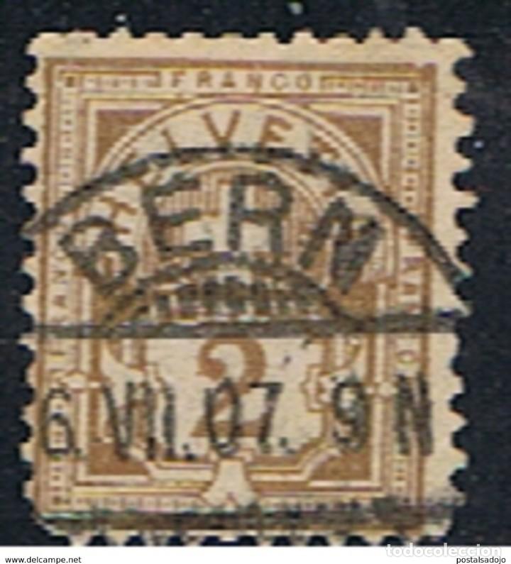 Sellos: SUIZA // YVERT 100 // 1905 ... USADO - Foto 1