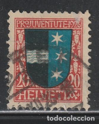 Sellos: SUIZA // YVERT 224 // 1926 .... USADO - Foto 1