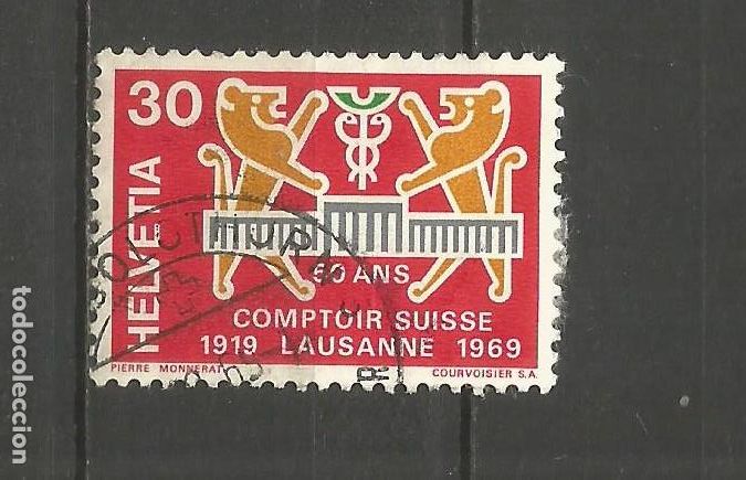 Sellos: SUIZA YVERT NUM. 830 USADO - Foto 1