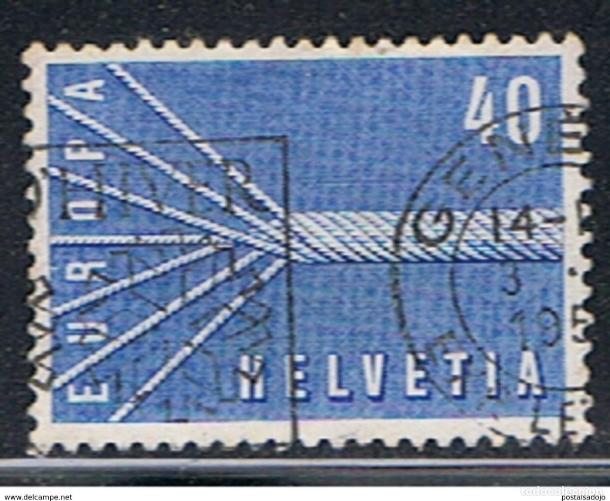 Sellos: SUIZA // YVERT 596 // 1957 .. USADO - Foto 1