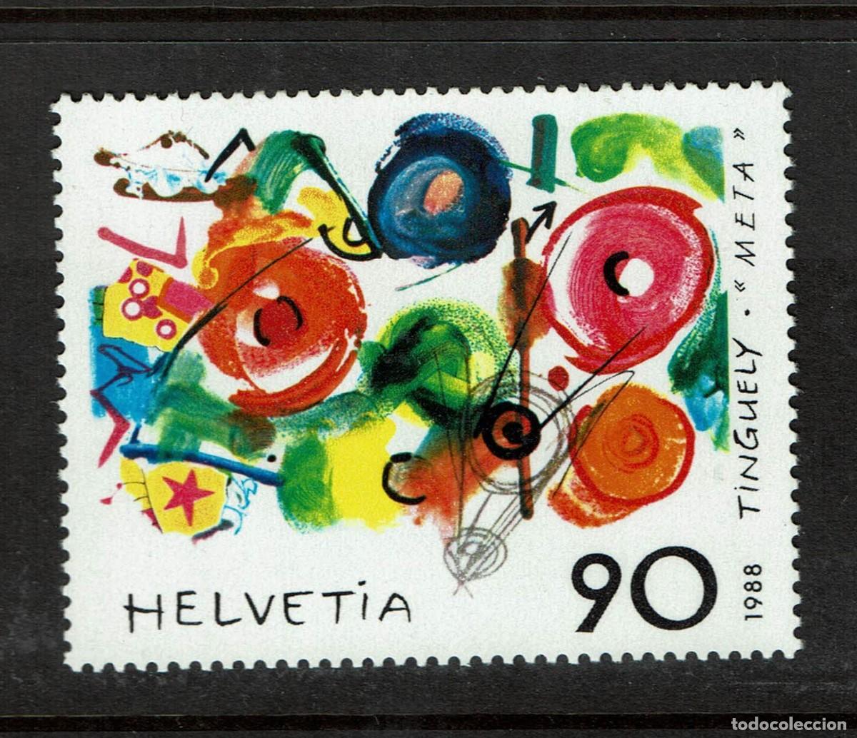 Sellos: Sello Suiza 1988 - Foto 1