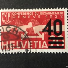 Sellos: SUIZA 1937 YVERT AÉREO 23. Lote 387368264