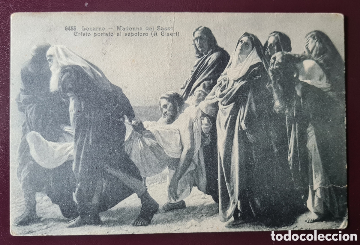 Sellos: Postal circulada de Suiza de 1910 - Foto 1