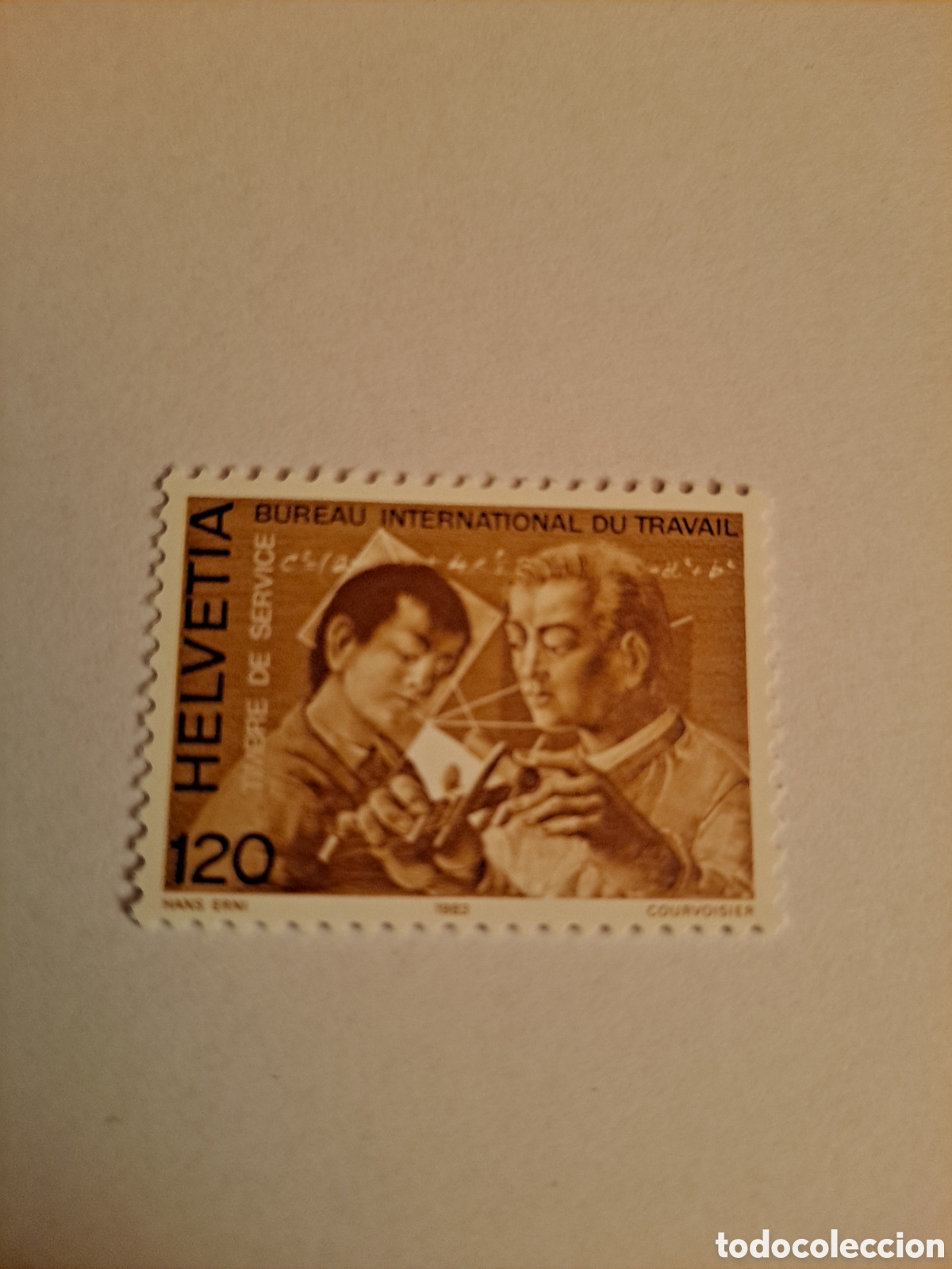 Sellos: SUIZA 1983, OIT, NUEVO - Foto 1