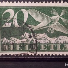 Sellos: SUIZA. AÉREO YVERT 4 °. Lote 402762064