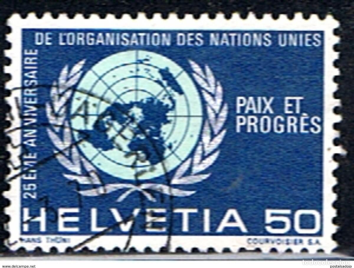 Sellos: SUIZA // YVERT 853 // 1970 ... USADO - Foto 1