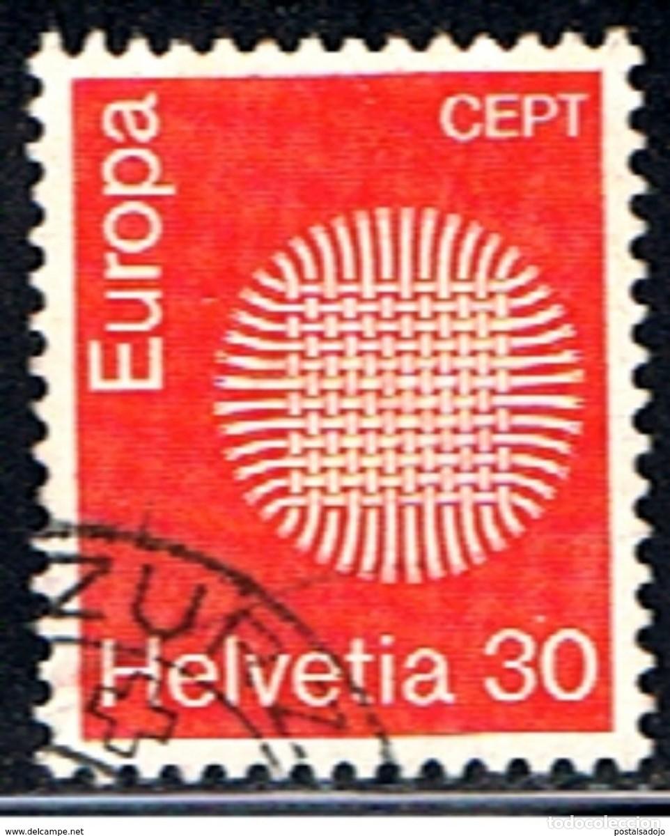 Sellos: SUIZA // YVERT 855 // 1970 ... USADO - Foto 1