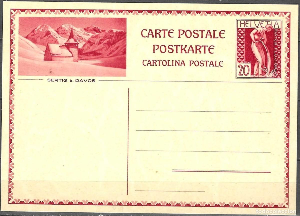 Sellos: ENTERO POSTAL DE SUIZA - Foto 1