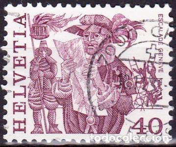 Sellos: 1977 - SUIZA - YVERT 1037 - Foto 1