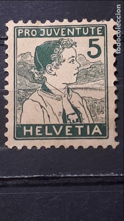 Sellos: SUIZA. A&ntilde;o 1915. (*). YVERT 149 - Foto 1