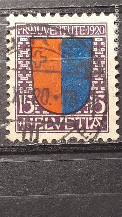 Sellos: SUIZA. A&ntilde;o 1920. &deg;. YVERT 178 - Foto 1