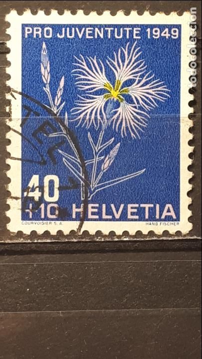 Sellos: SUIZA. A&ntilde;o 1949 &deg;. YVERT 496 - Foto 1