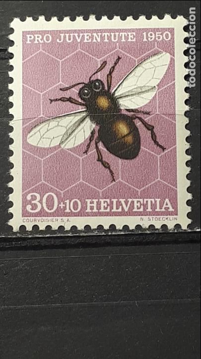 Sellos: SUIZA. A&ntilde;o 1950 *. YVERT 505 - Foto 1