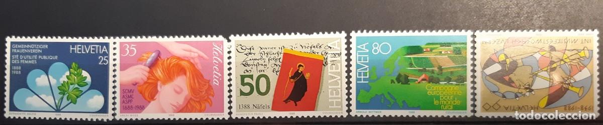 Sellos: SUIZA, 1988. - Foto 1