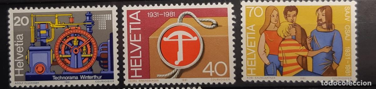 Sellos: SUIZA, 1981. - Foto 1