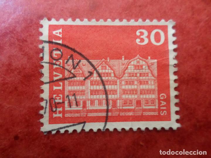 Briefmarken: -suiza, 1968, casas de gais, Yvert 819