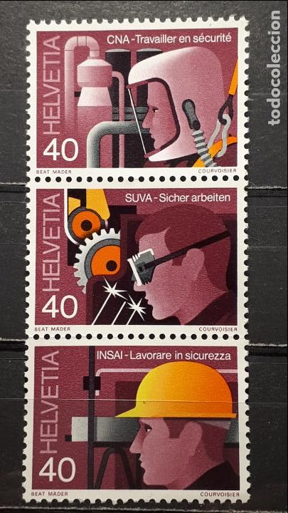 Sellos: SUIZA. A&Ntilde;O 1978 **. YVERT 1061A/ - Foto 1